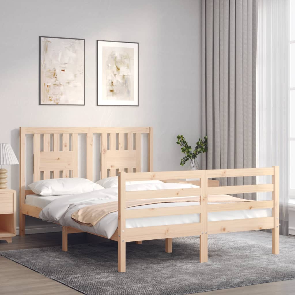 8720845997168_g_en_hd_1 vidaXL Bed Frame without Mattress 135x190 cm Solid Wood - Image 3