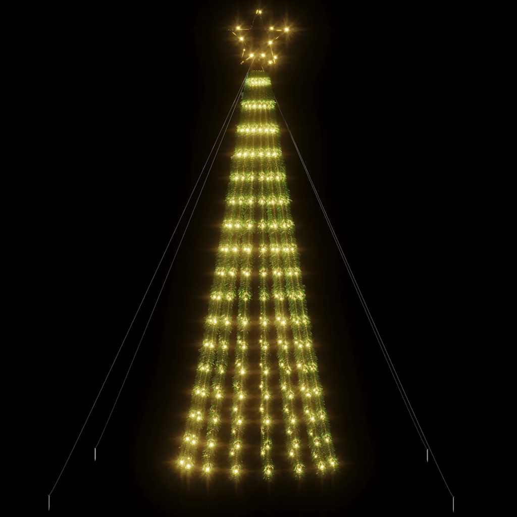 8721012042100_g_en_hd_1 vidaXL LED Christmas Tree 275 LEDs Warm White 180 cm - Image 3