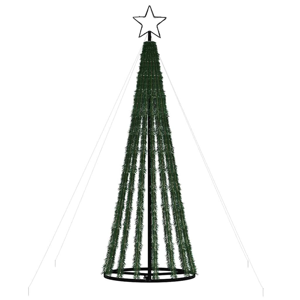 8721012042100_g_en_hd_3 vidaXL LED Christmas Tree 275 LEDs Warm White 180 cm - Image 5
