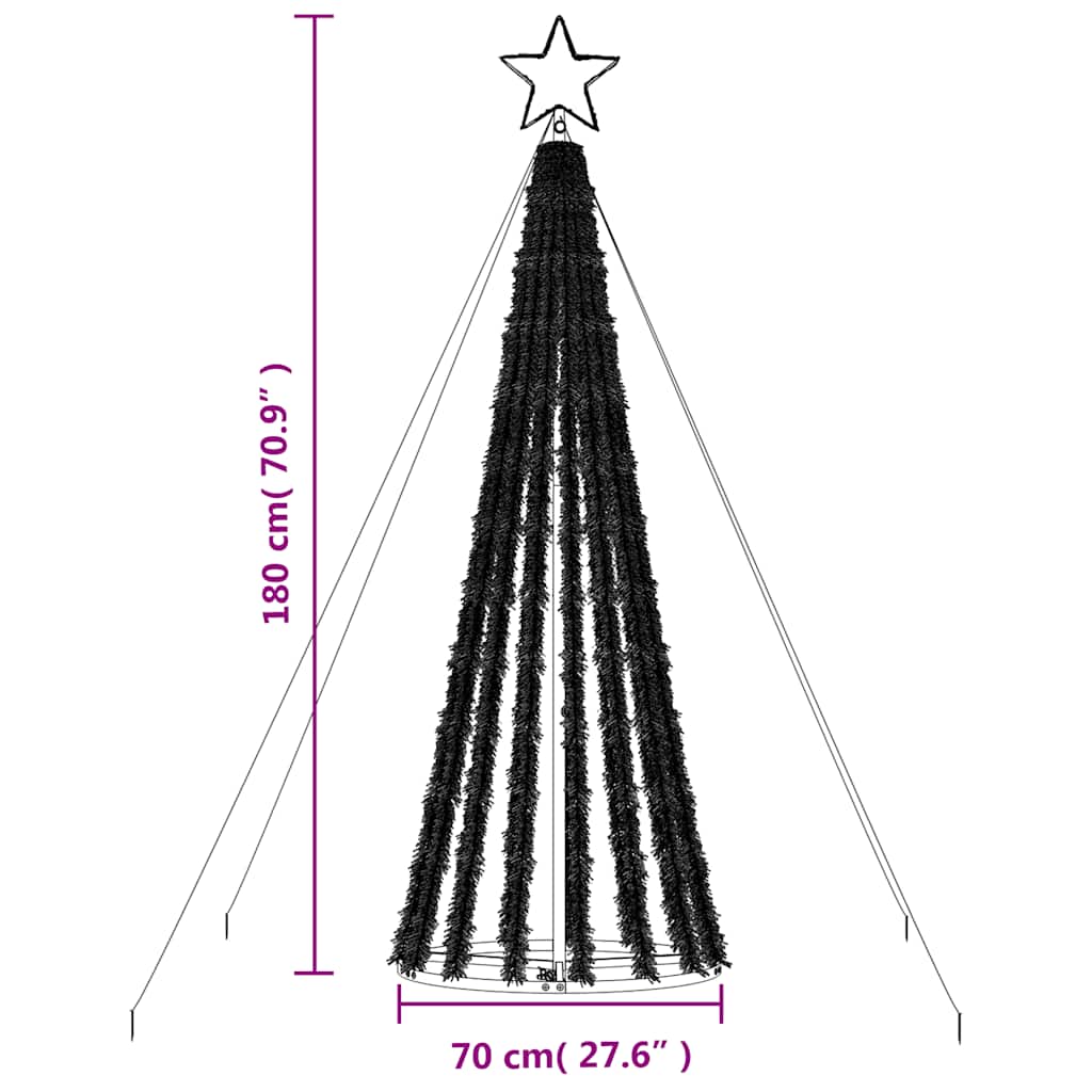8721012042100_g_en_hd_9 vidaXL LED Christmas Tree 275 LEDs Warm White 180 cm - Image 11