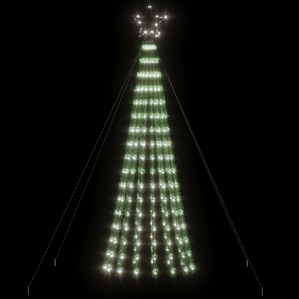 8721012042117_g_en_hd_1 vidaXL LED Christmas Tree 275 LEDs Cold White 180 cm - Image 3