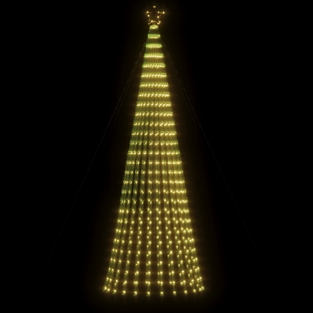 8721012042834_g_en_hd_1 vidaXL LED Christmas Tree 688 LEDs Warm White 300 cm - Image 3