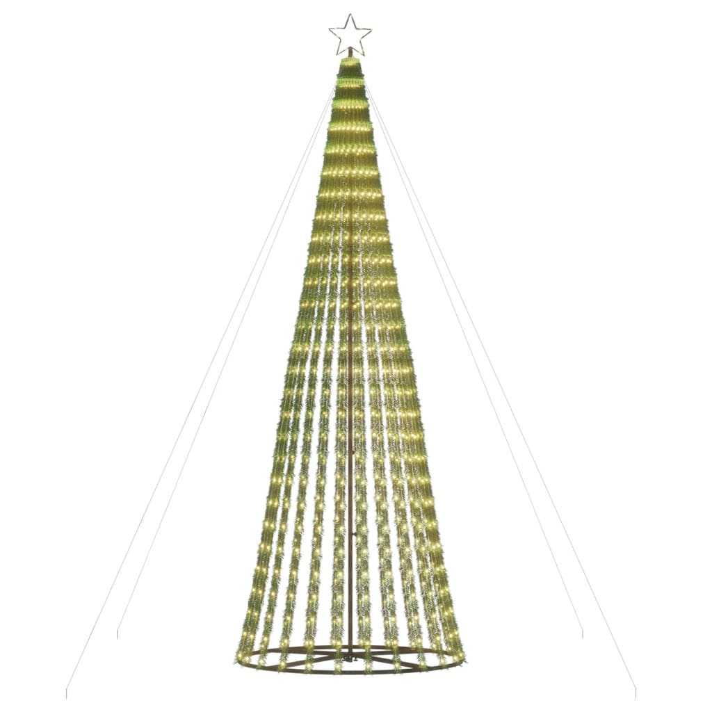 8721012042834_g_en_hd_2 vidaXL LED Christmas Tree 688 LEDs Warm White 300 cm - Image 4