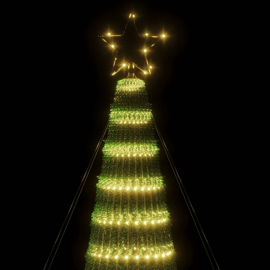 8721012042834_g_en_hd_4 vidaXL LED Christmas Tree 688 LEDs Warm White 300 cm - Image 6