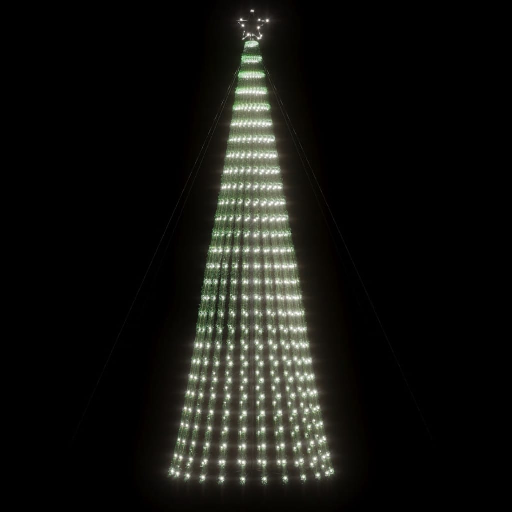 8721012042841_g_en_hd_1 vidaXL LED Christmas Tree 688 LEDs Cold White 300 cm - Image 3