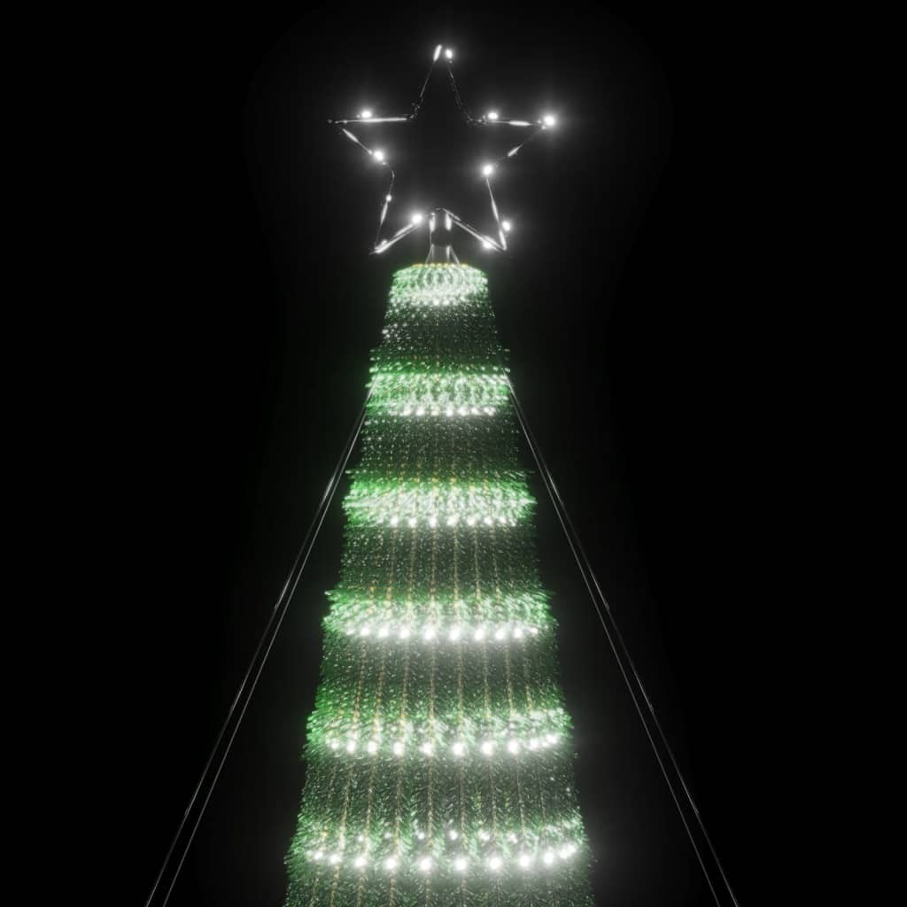 8721012042841_g_en_hd_4 vidaXL LED Christmas Tree 688 LEDs Cold White 300 cm - Image 6