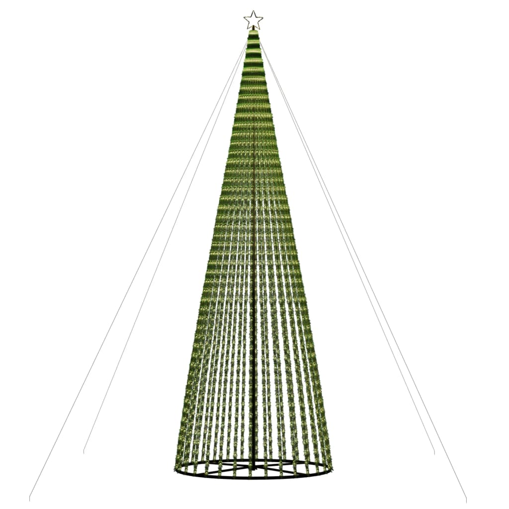 8721012042858_g_en_hd_2 vidaXL LED Christmas Tree 1544 LEDs Warm White 500 cm - Image 4