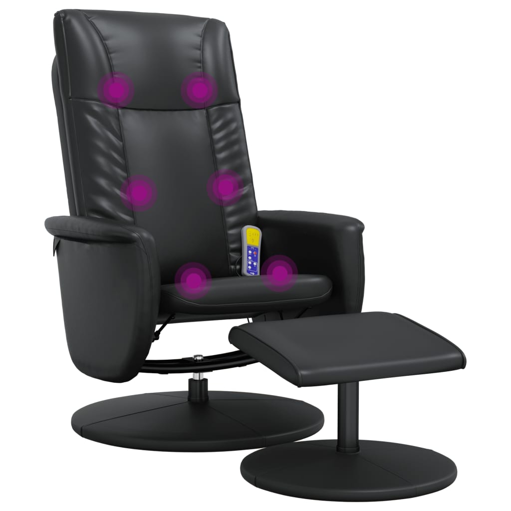 8721012043022_g_en_hd_5 vidaXL Massage Recliner Chair with Footstool Black Faux Leather - Image 7