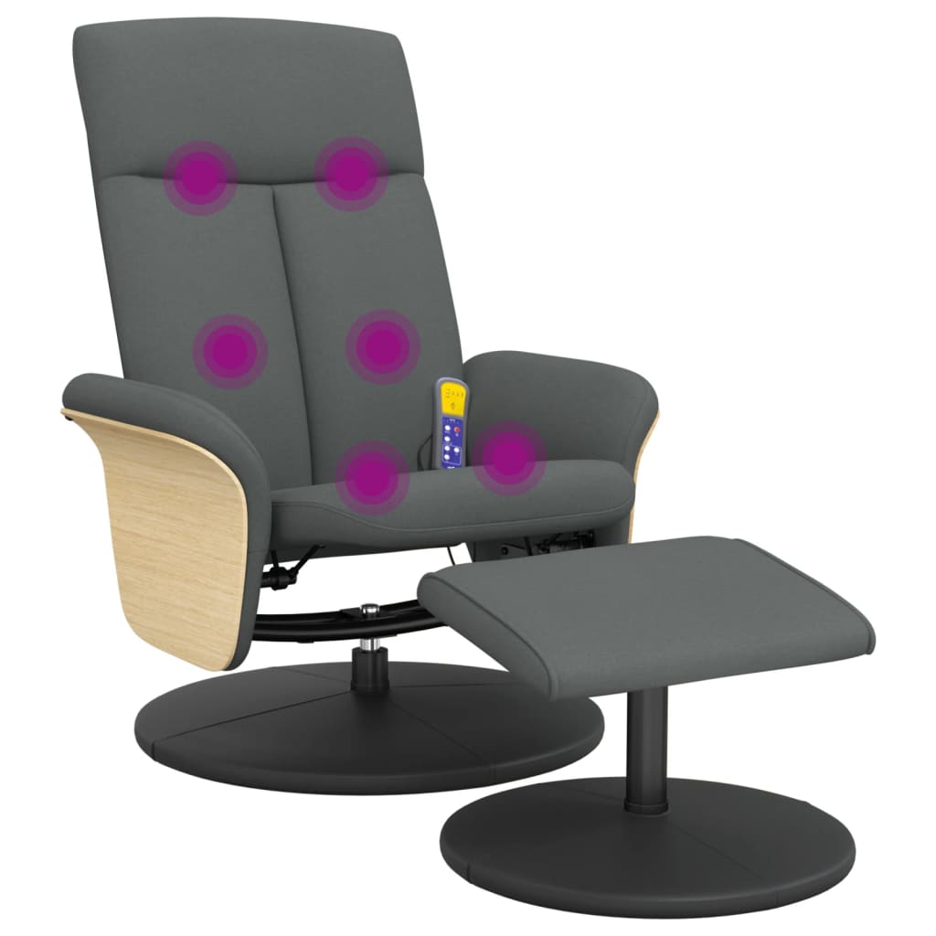 8721012043251_g_en_hd_5 vidaXL Massage Recliner Chair with Footstool Dark Grey Fabric - Image 7