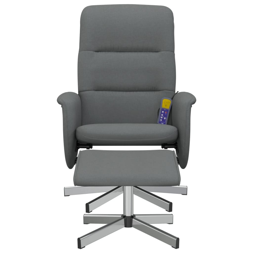 8721012043657_g_en_hd_1 vidaXL Massage Recliner Chair with Footstool Dark Grey Fabric - Image 3