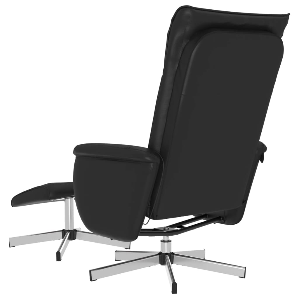8721012044388_g_en_hd_3 vidaXL Massage Recliner Chair with Footstool Black Faux Leather - Image 5