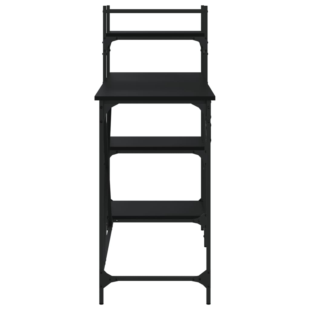 8721012045477_g_en_hd_3 vidaXL Computer Desk with Shelves Black 120x47x109 cm - Image 6