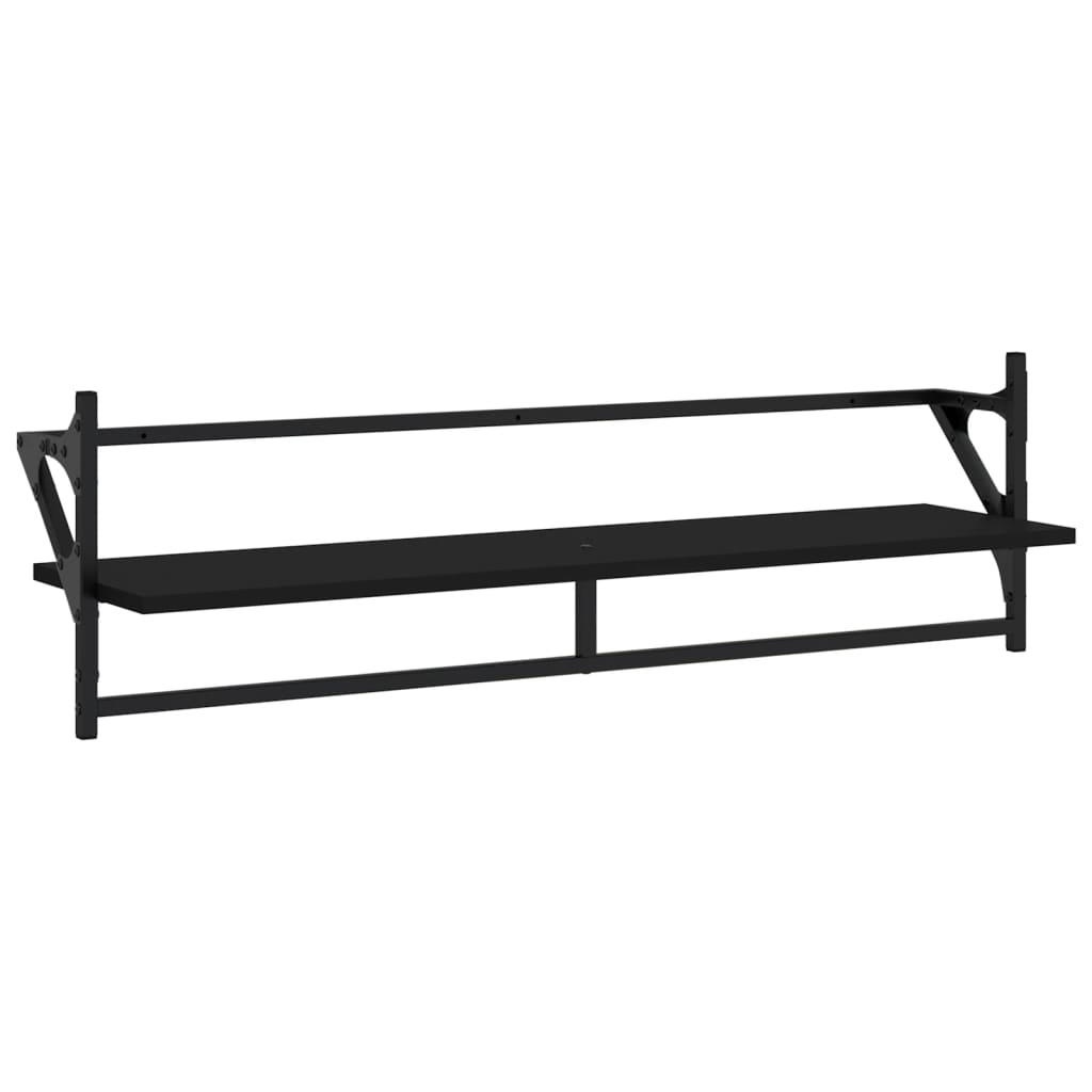 8721012046023_g_en_hd_3 vidaXL 6 Piece Wall Shelf Set with Bars Black Engineered Wood - Image 5