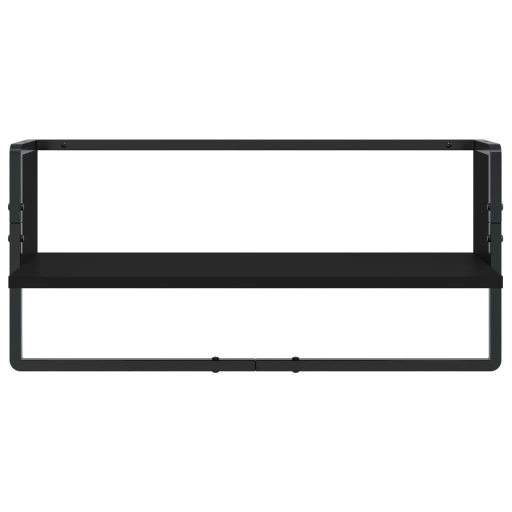8721012046429_g_en_hd_7 vidaXL 4 Piece Wall Shelf Set with Bars Black Engineered Wood - Image 9
