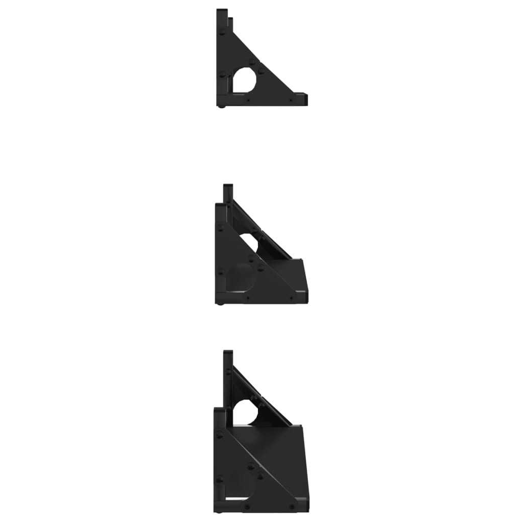 8721012046528_g_en_hd_3 vidaXL 3 Piece Wall Shelf Set Black Engineered Wood - Image 5