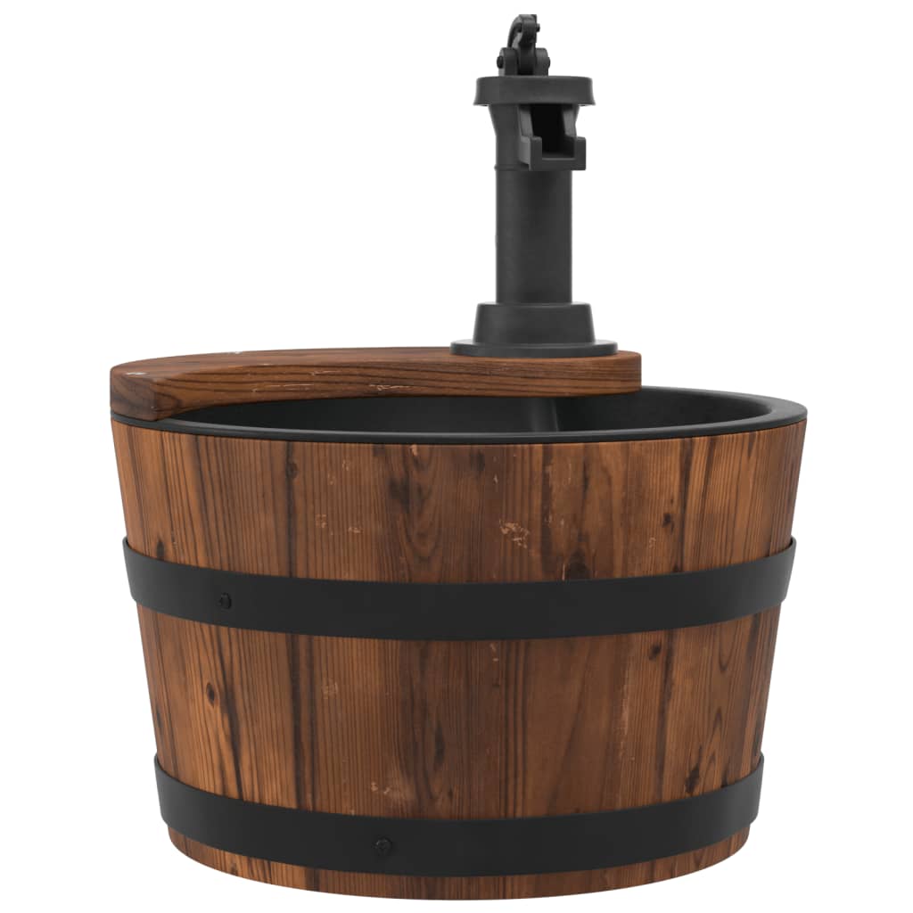 8721012049345_a_en_hd_1 vidaXL Water Fountain with Pump 28x28x34.5 cm Solid Wood Fir - Image 2