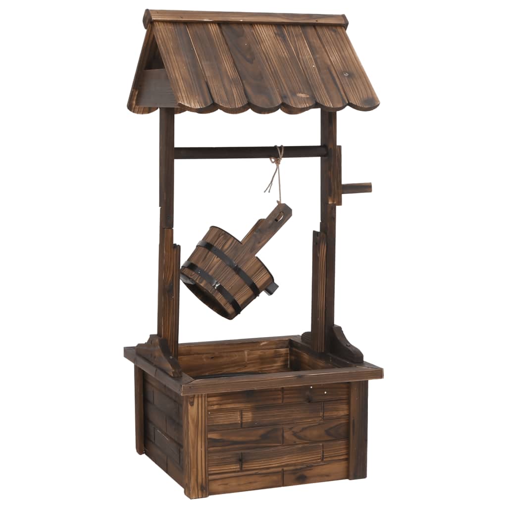 8721012049376_a_en_hd_1 vidaXL Wishing Well Fountain with Pump 57x50x112 cm Solid Wood Fir - Image 2