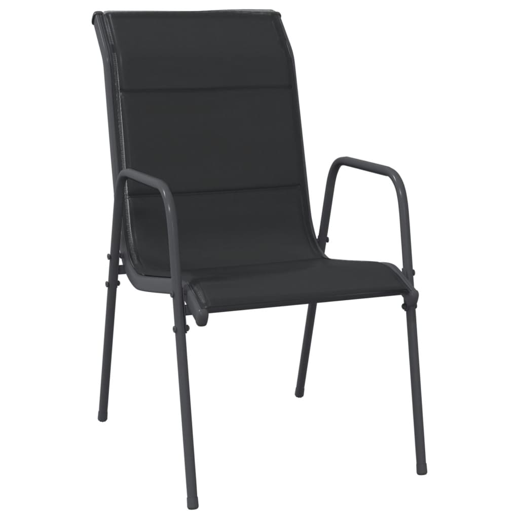 8721012049703_g_en_hd_1 vidaXL 3 Piece Garden Dining Set Black Steel and Textilene - Image 3