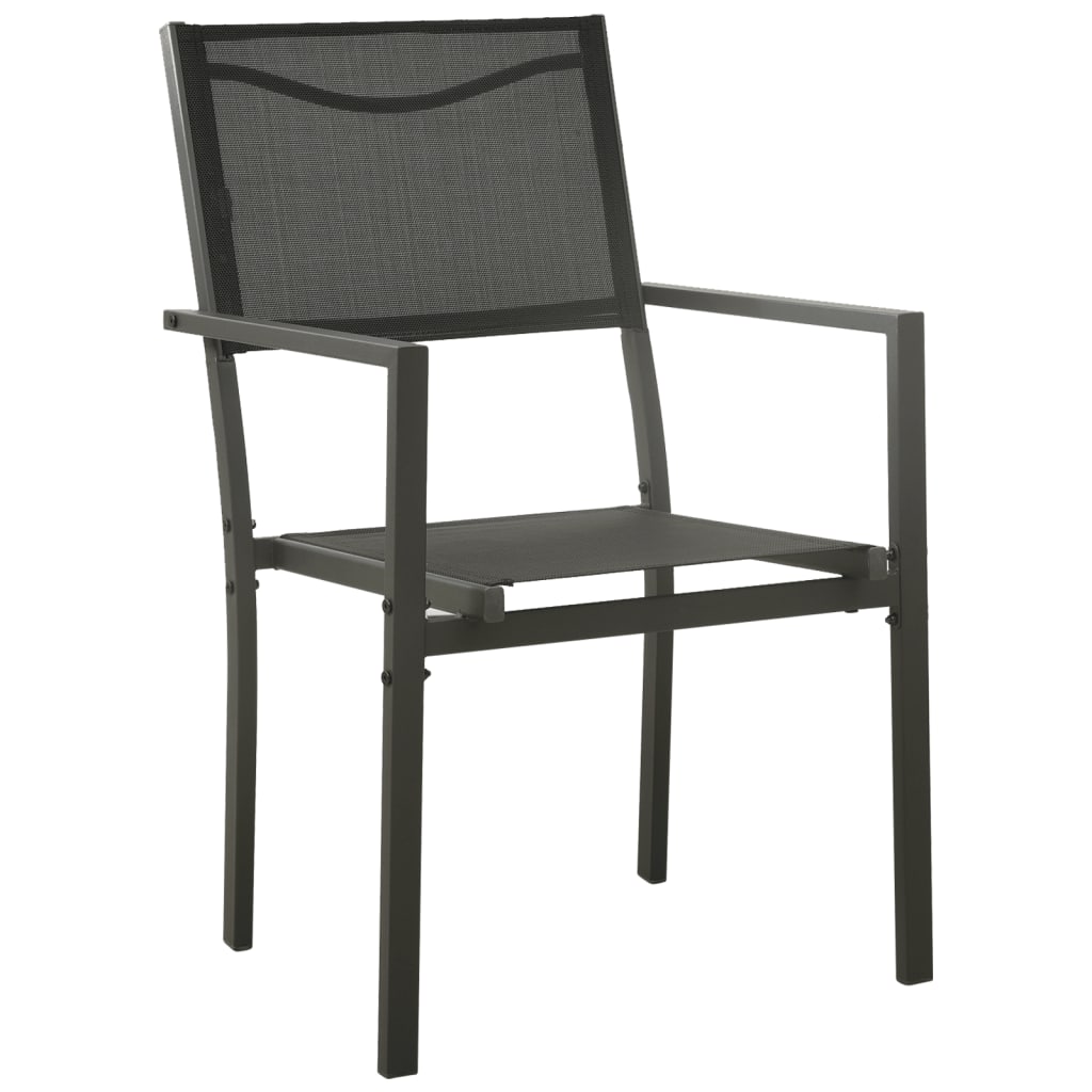 8721012049901_g_en_hd_1 vidaXL 5 Piece Garden Dining Set Black Steel and Textilene - Image 3
