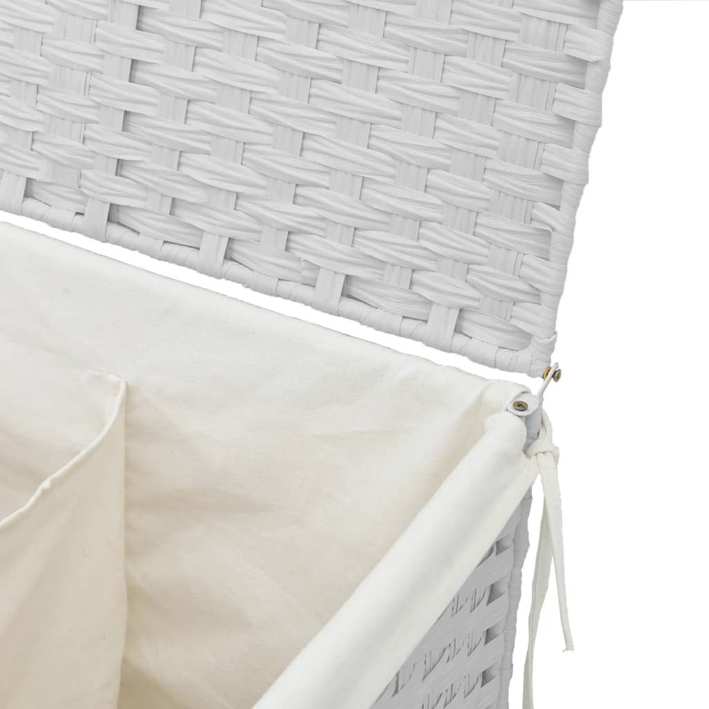 8721012050488_g_en_hd_6 vidaXL Laundry Basket with 2 Sections White 53x35x57 cm Poly Rattan - Image 8