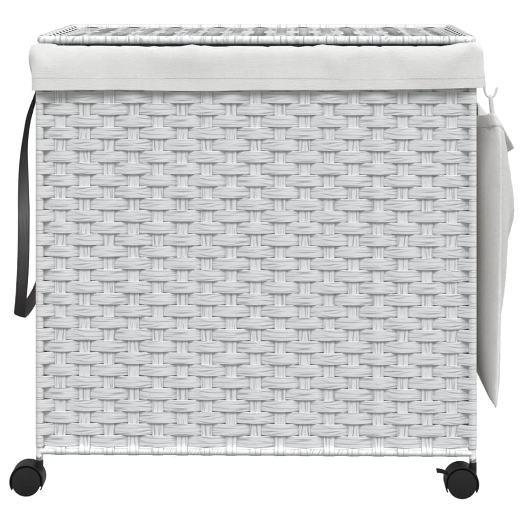 8721012050532_g_en_hd_1 vidaXL Laundry Basket with Wheels White 60x35x60.5 cm Rattan - Image 3