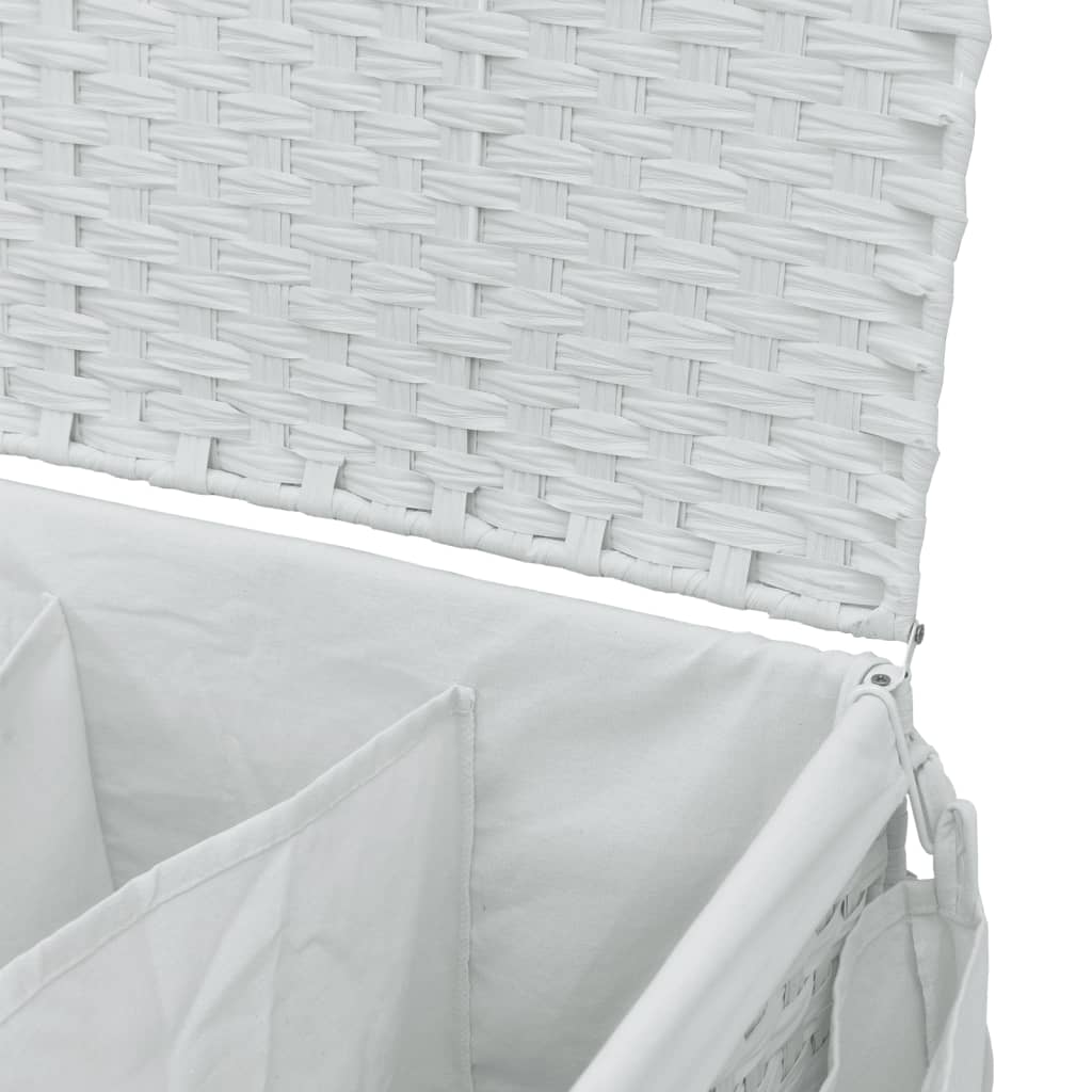 8721012050532_g_en_hd_6 vidaXL Laundry Basket with Wheels White 60x35x60.5 cm Rattan - Image 8