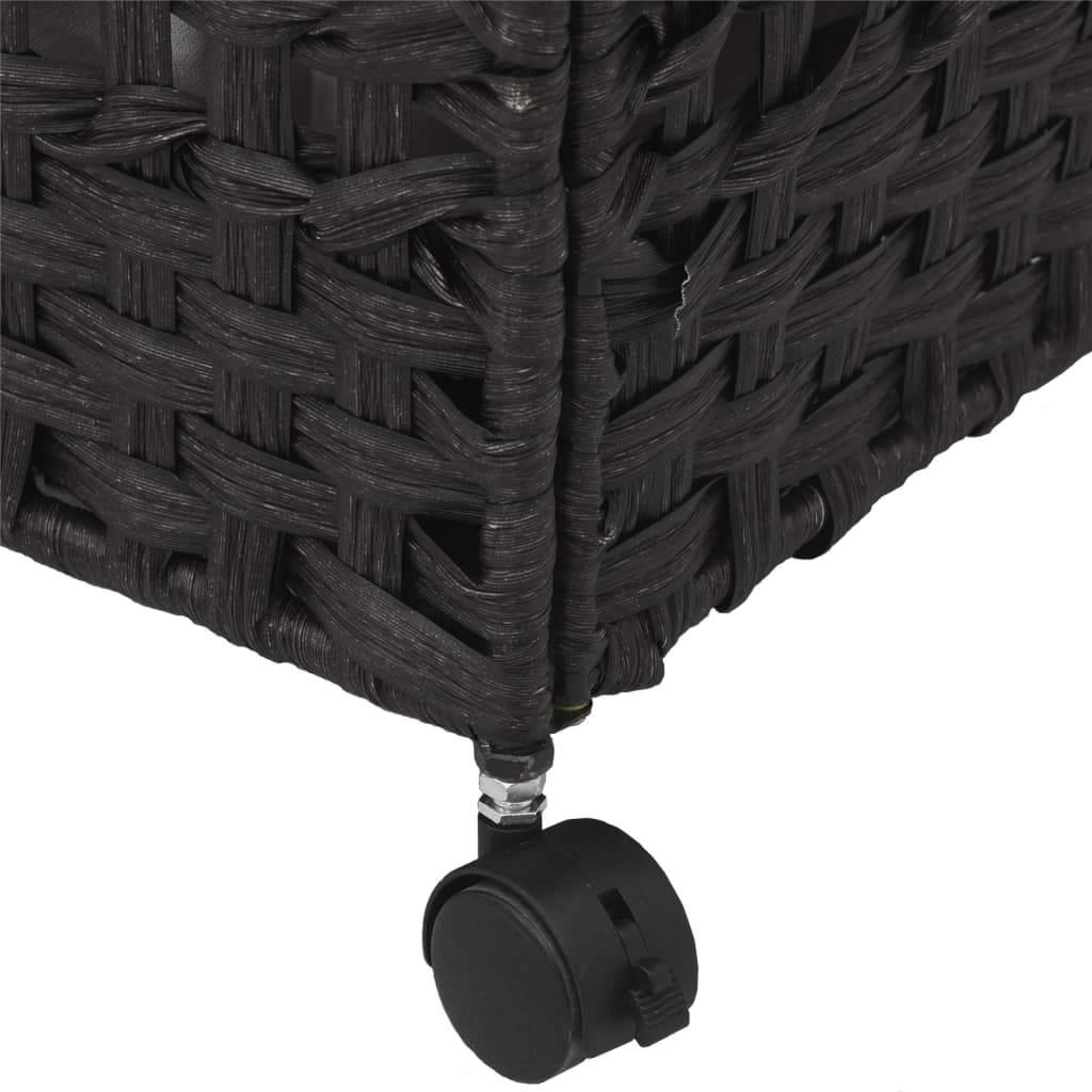 8721012050570_g_en_hd_7 vidaXL Laundry Basket with Wheels Black 66x35x60 cm Rattan - Image 9