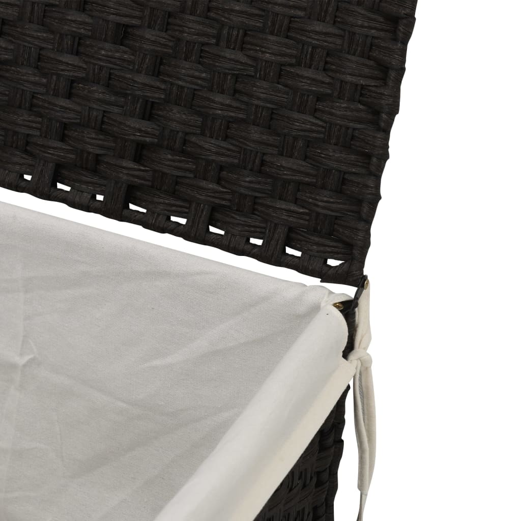 8721012050624_g_en_hd_6 vidaXL Laundry Basket with Lid Black 55.5x35x34 cm Poly Rattan - Image 8