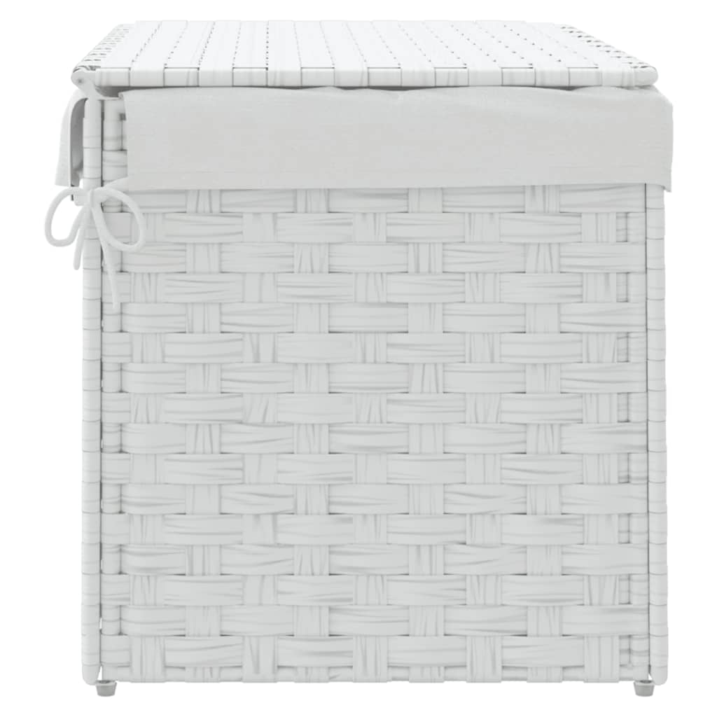 8721012050631_g_en_hd_3 vidaXL Laundry Basket with Lid White 55.5x35x34 cm Poly Rattan - Image 5
