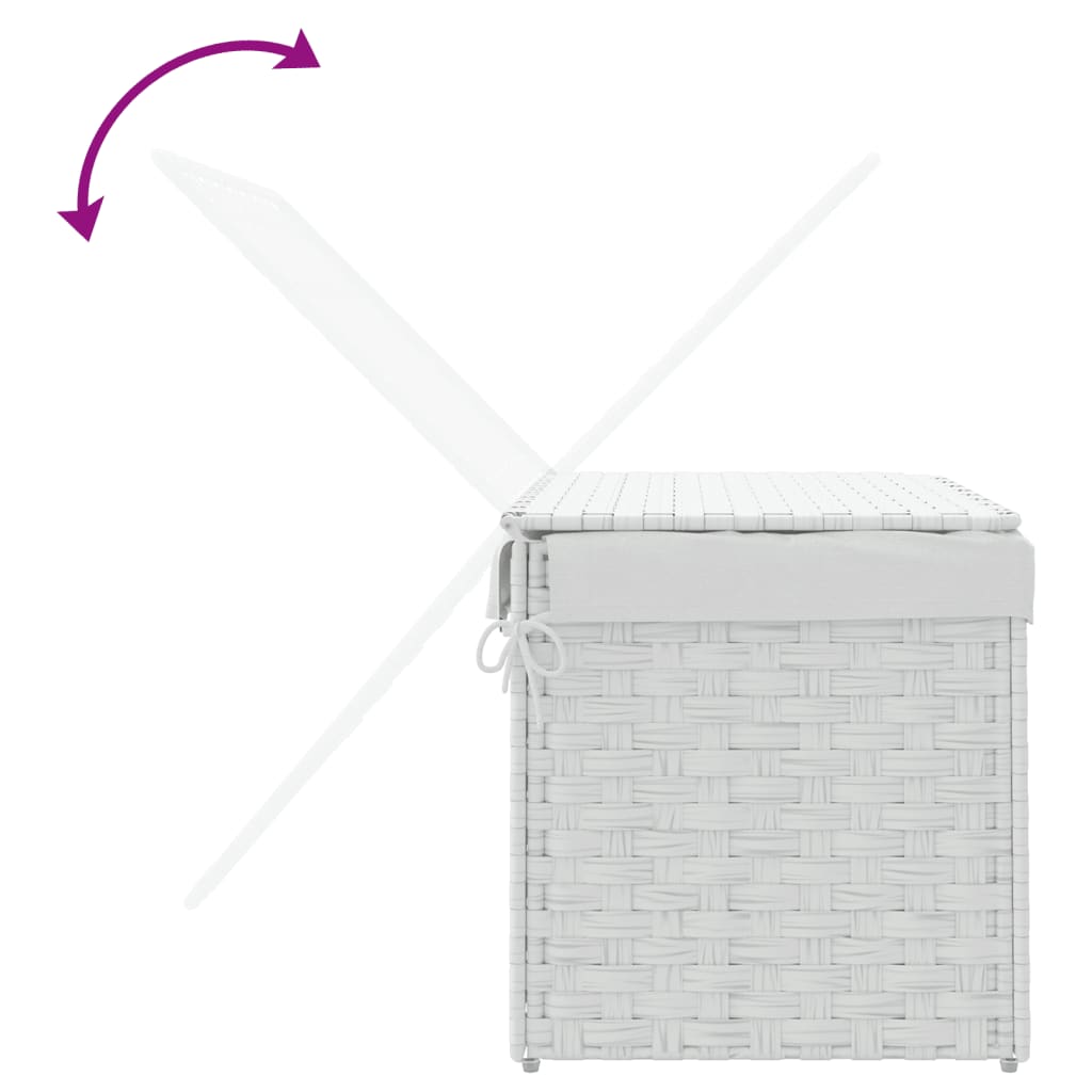 8721012050631_g_en_hd_5 vidaXL Laundry Basket with Lid White 55.5x35x34 cm Poly Rattan - Image 7