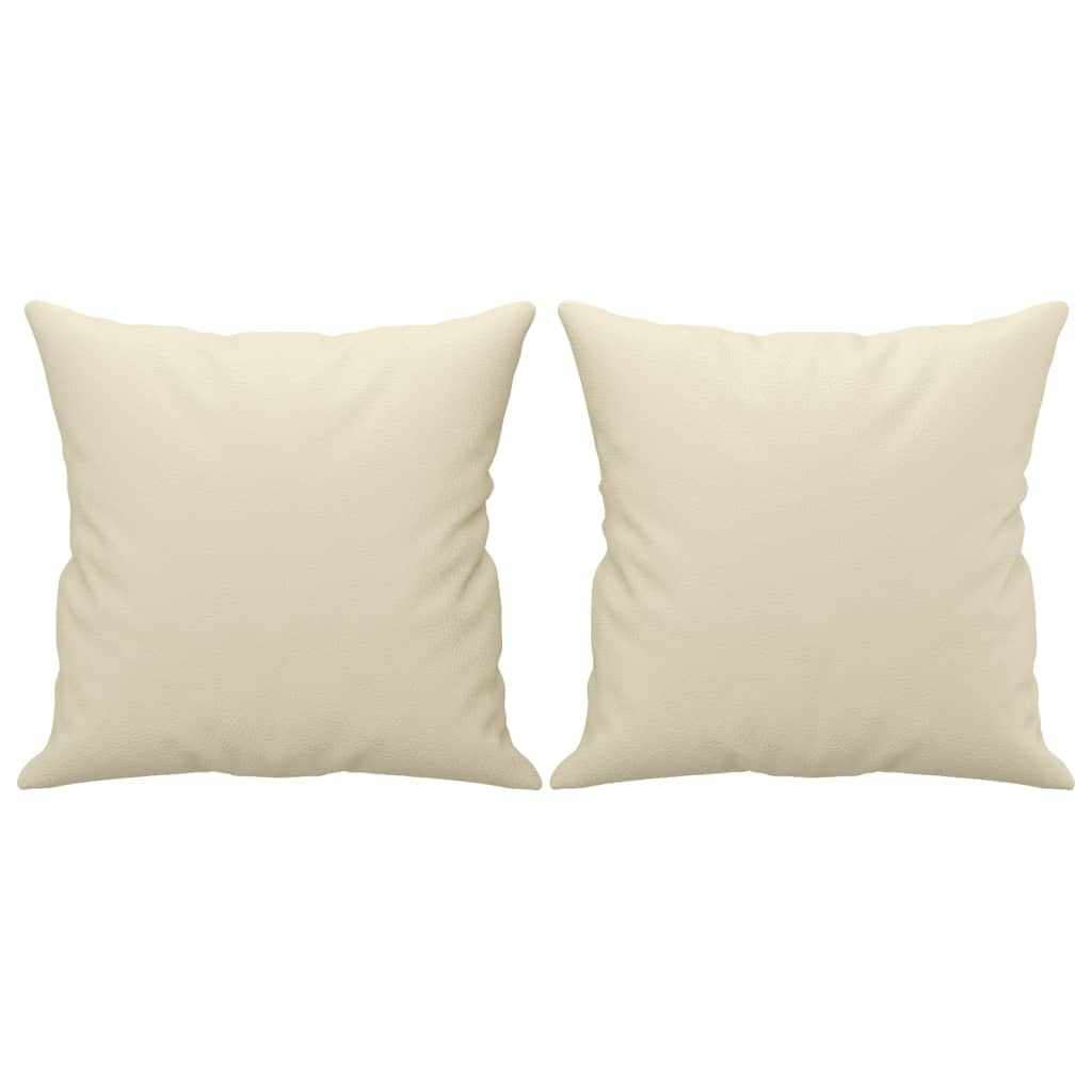 8721012057661_g_en_hd_3 vidaXL 2-Seater Sofa with Throw Pillows Cream 120 cm Faux Leather - Image 5