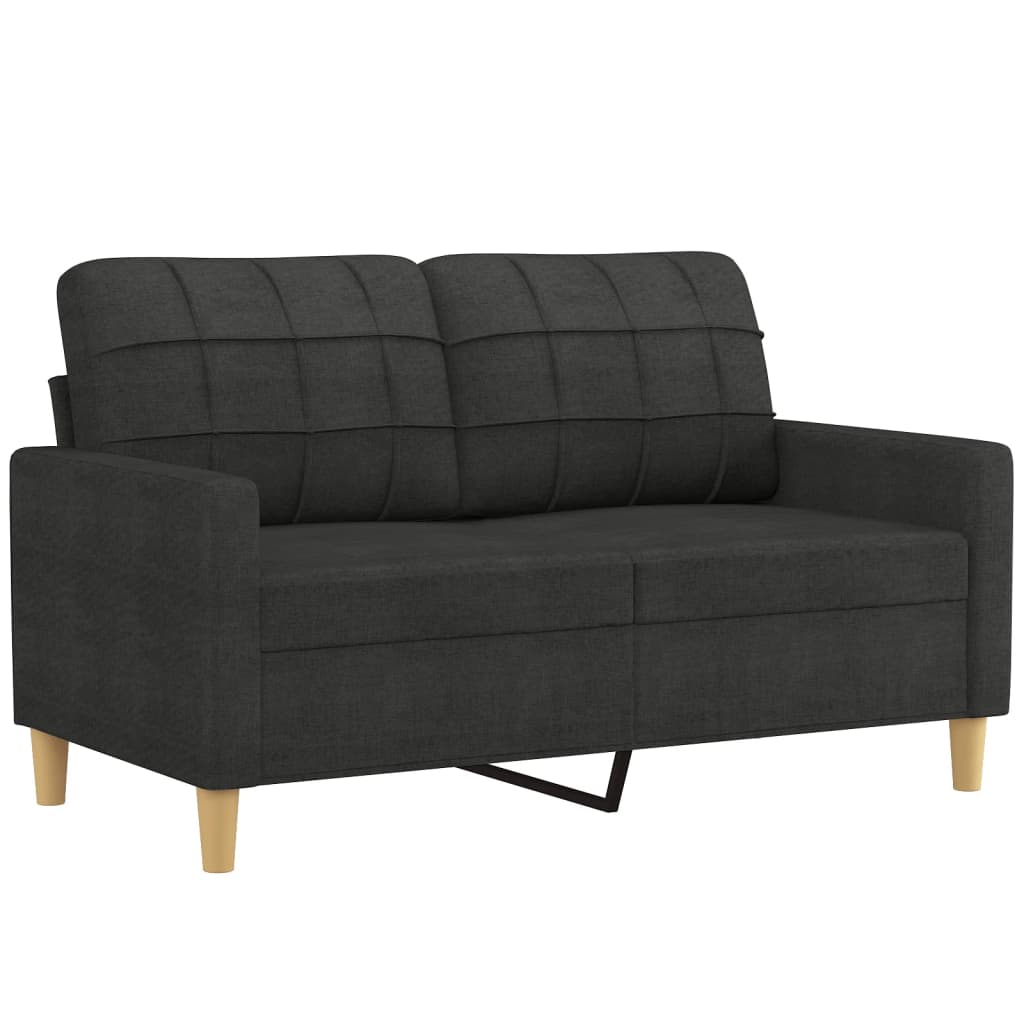 8721012062450_g_en_hd_1 vidaXL 2 Piece Sofa Set with Cushions Black Fabric - Image 3