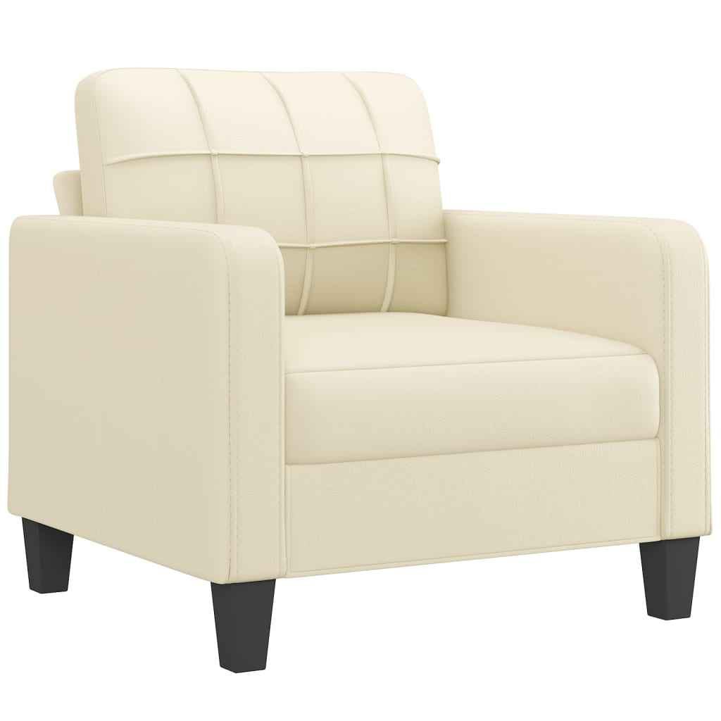 8721012063068_g_en_hd_1 vidaXL 3 Piece Sofa Set with Cushions Cream Faux Leather - Image 3
