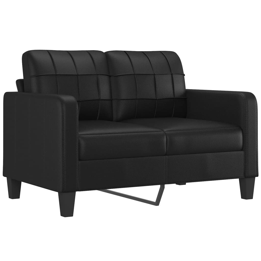 8721012063259_g_en_hd_1 vidaXL 2 Piece Sofa Set with Cushions Black Faux Leather - Image 3