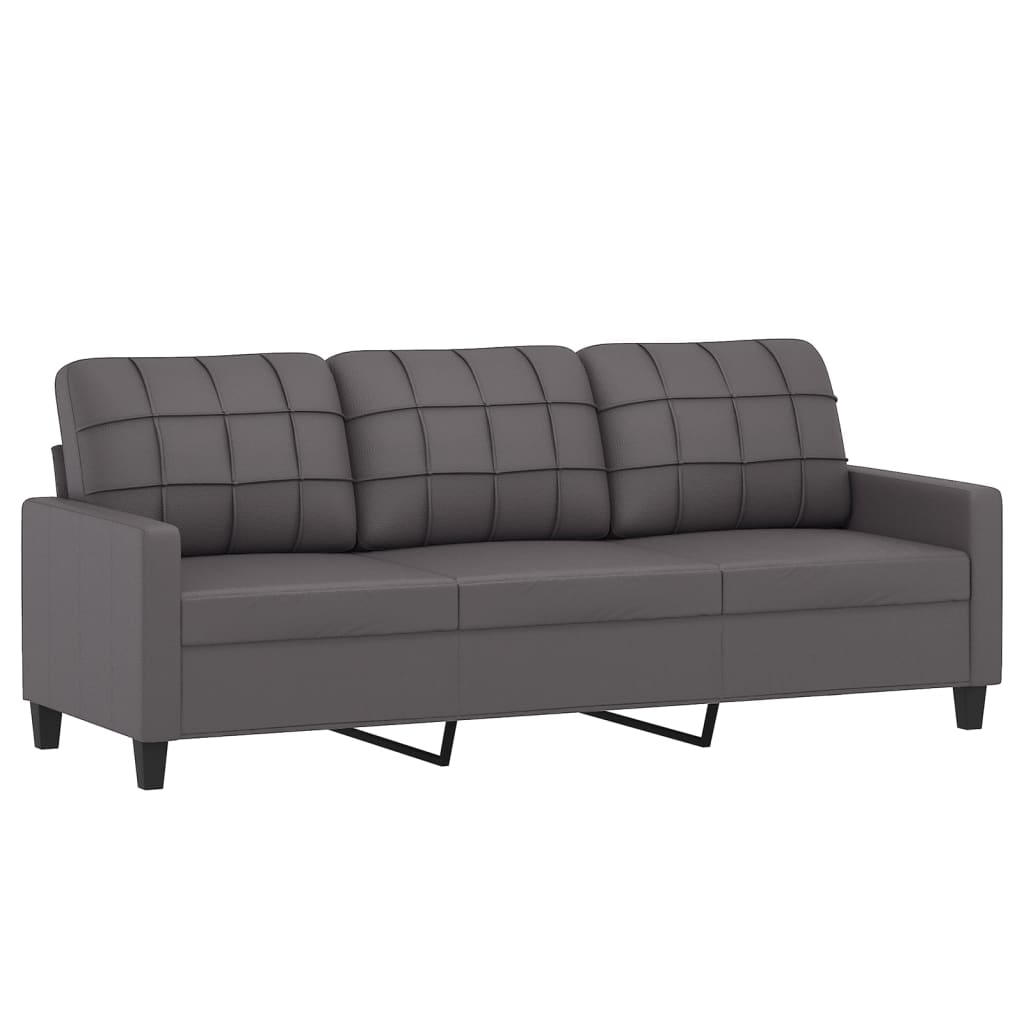 8721012063471_g_en_hd_2 vidaXL 2 Piece Sofa Set with Cushions Grey Faux Leather - Image 4