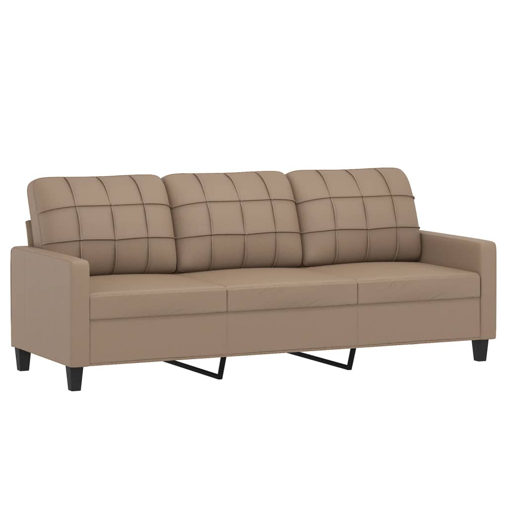 8721012063495_g_en_hd_2 vidaXL 2 Piece Sofa Set with Cushions Cappuccino Faux Leather - Image 4