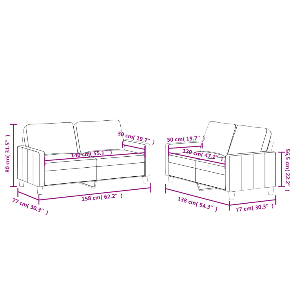 8721012063754_g_en_hd_5 vidaXL 2 Piece Sofa Set with Cushions Black Faux Leather - Image 7