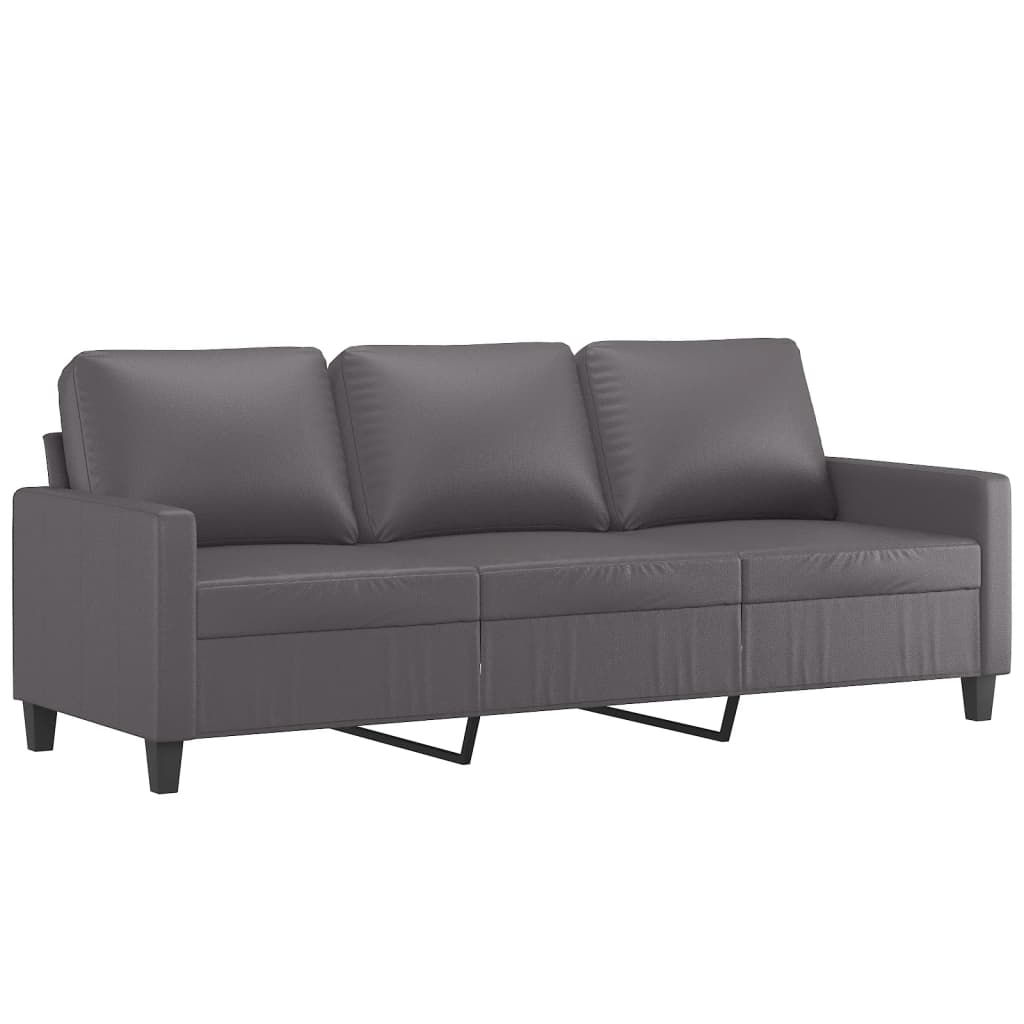 8721012063877_g_en_hd_2 vidaXL 2 Piece Sofa Set with Cushions Grey Faux Leather - Image 4