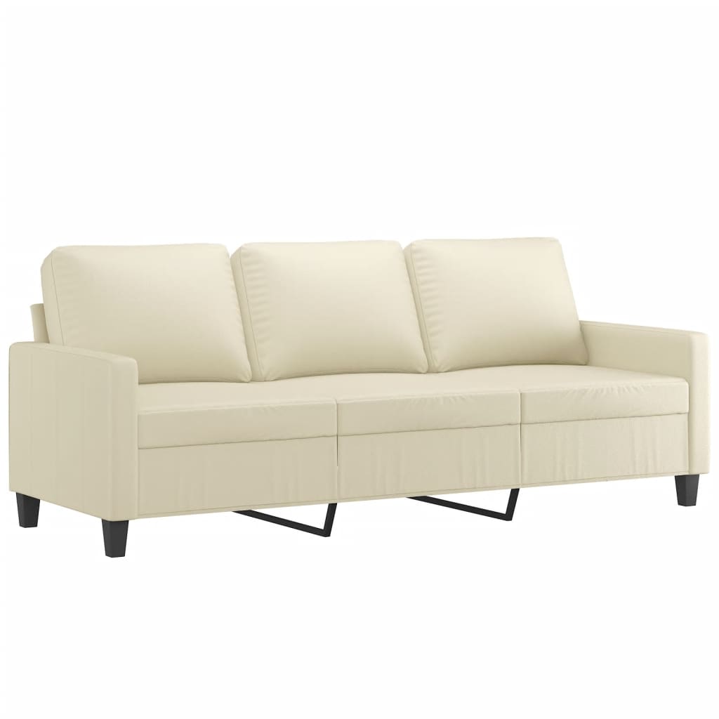8721012063914_g_en_hd_2 vidaXL 3 Piece Sofa Set with Cushions Cream Faux Leather - Image 4