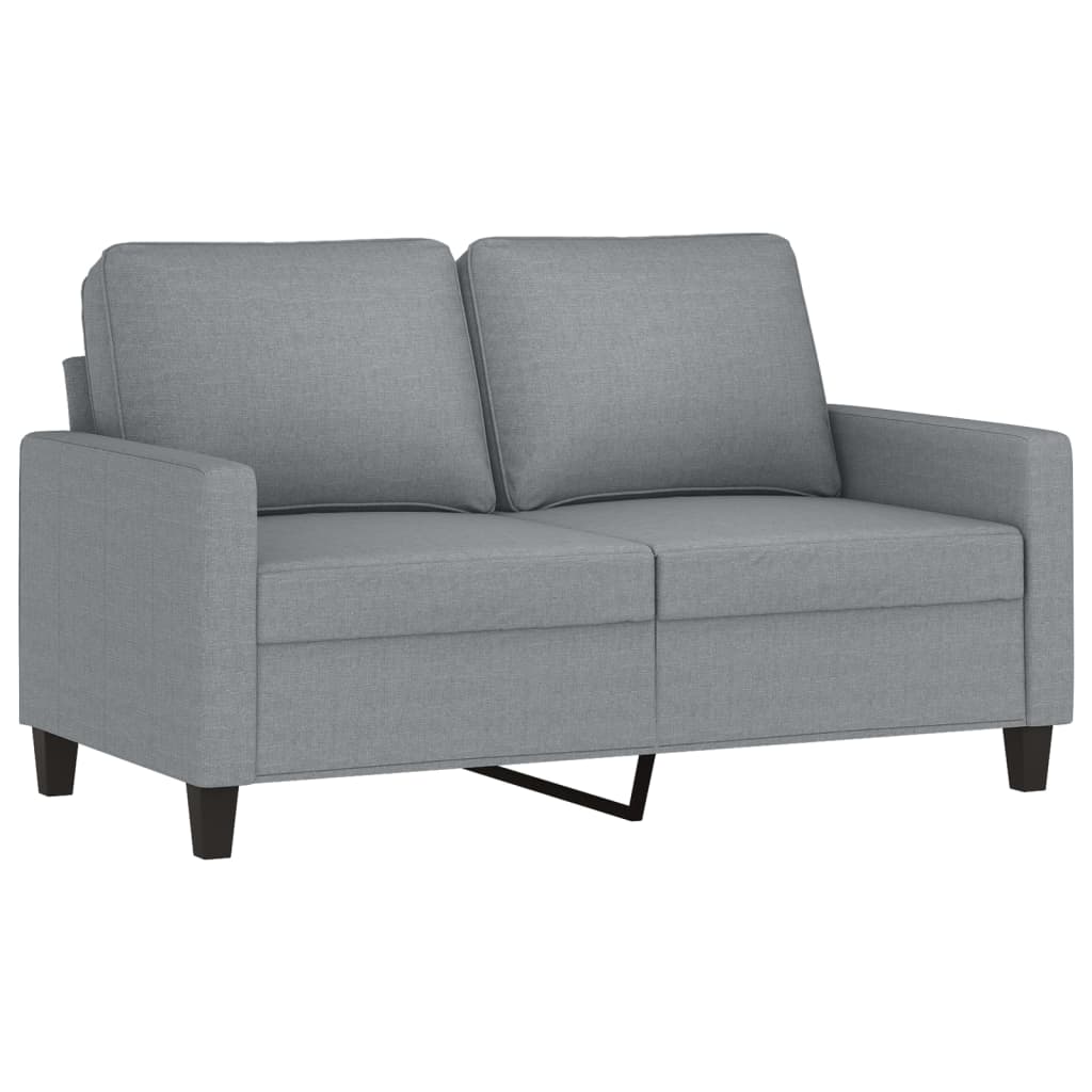 8721012064119_g_en_hd_1 vidaXL 2 Piece Sofa Set with Cushions Light Grey Fabric - Image 3