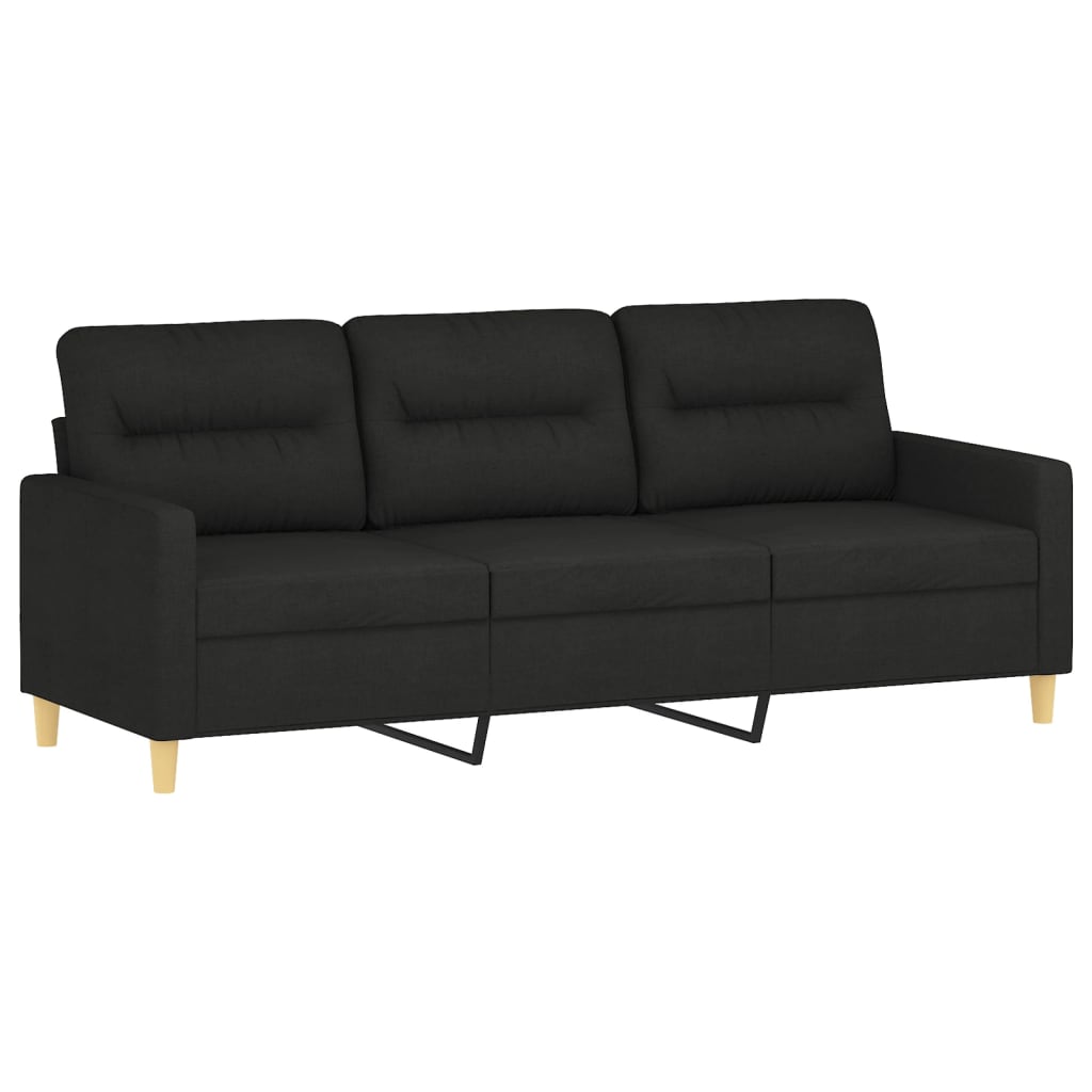 8721012065710_g_en_hd_2 vidaXL 2 Piece Sofa Set with Cushions Black Fabric - Image 4