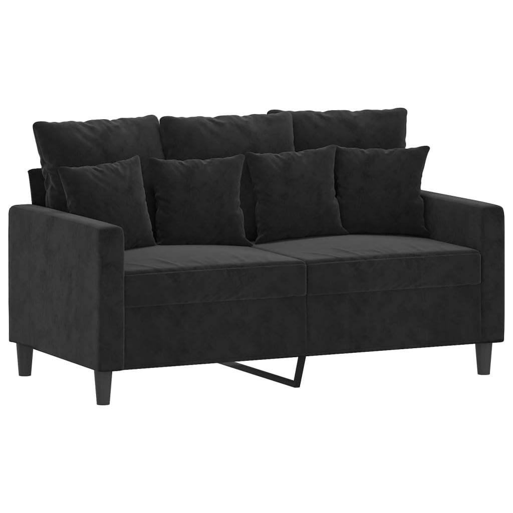 8721012066922_g_en_hd_1 vidaXL 2 Piece Sofa Set with Cushions Black Velvet - Image 3