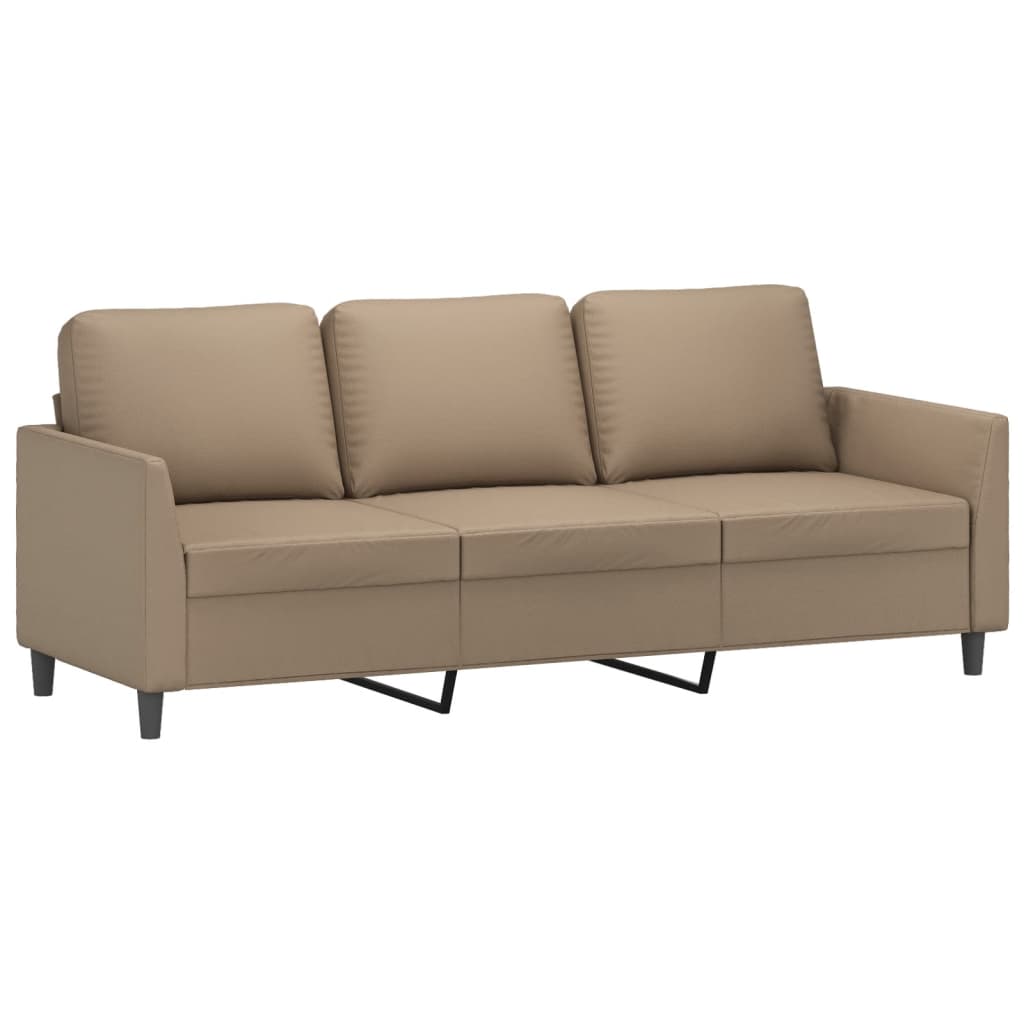 8721012067318_g_en_hd_2 vidaXL 2 Piece Sofa Set with Cushions Cappuccino Faux Leather - Image 4