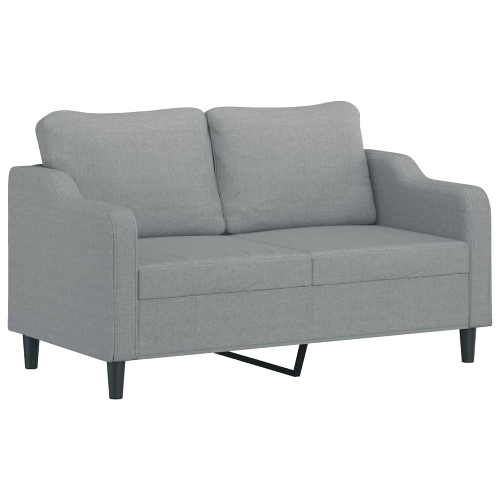 8721012067691_g_en_hd_2 vidaXL 2 Piece Sofa Set with Cushions Light Grey Fabric - Image 4