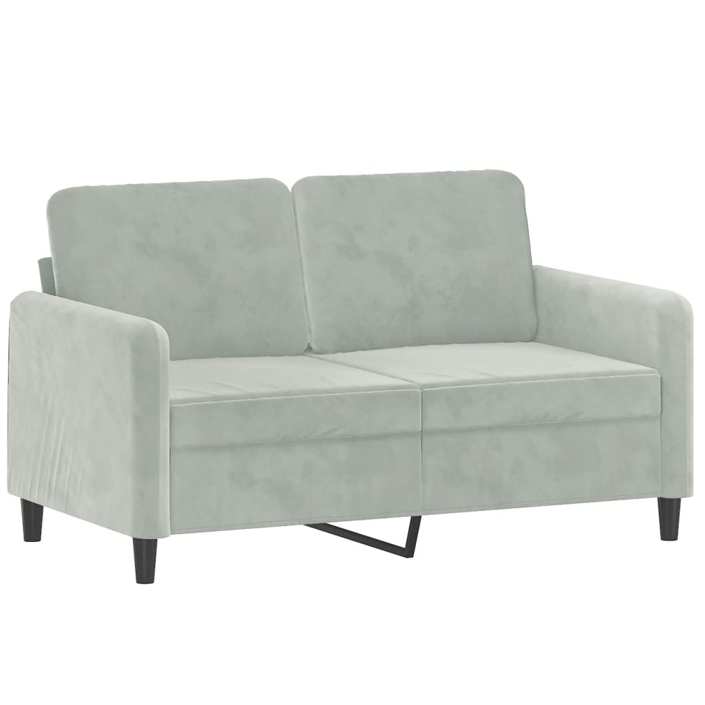 8721012069817_g_en_hd_1 vidaXL 2 Piece Sofa Set Light Grey Velvet - Image 3