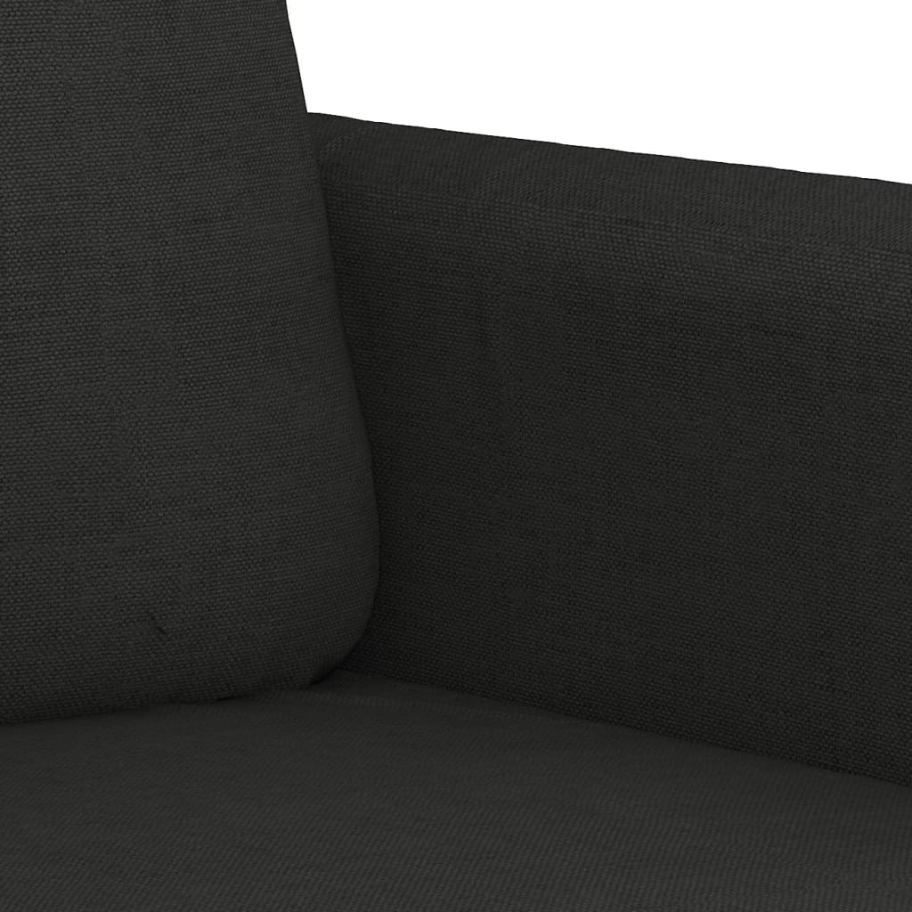 8721012070578_g_en_hd_3 vidaXL 2 Piece Sofa Set with Cushions Black Fabric - Image 5