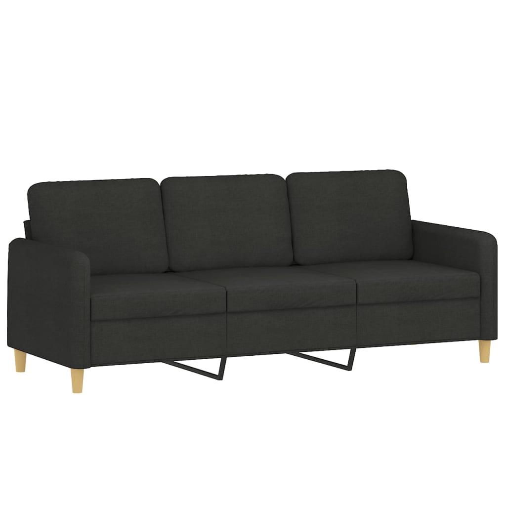 8721012070899_g_en_hd_2 vidaXL 2 Piece Sofa Set with Cushions Black Fabric - Image 4