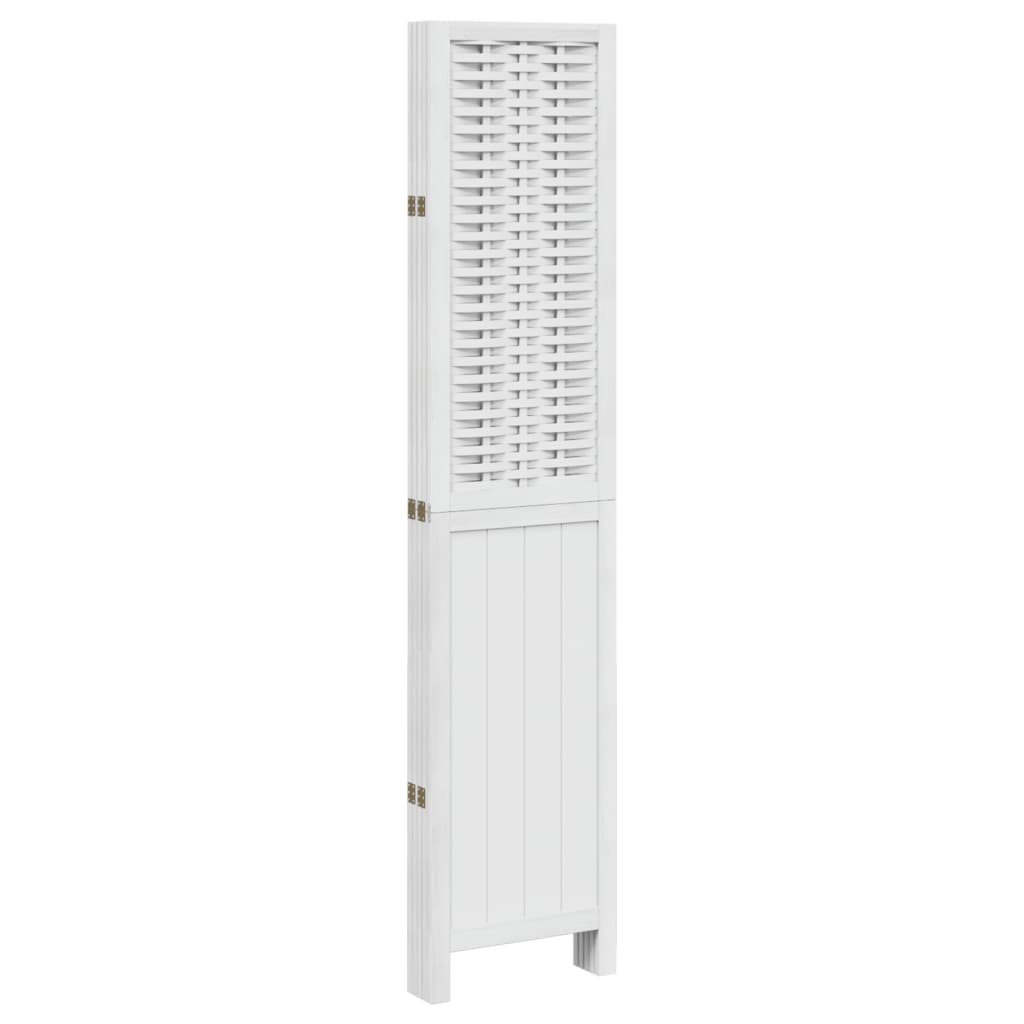 8721012074224_g_en_hd_3 vidaXL Room Divider 5 Panels White Solid Wood Paulownia - Image 5