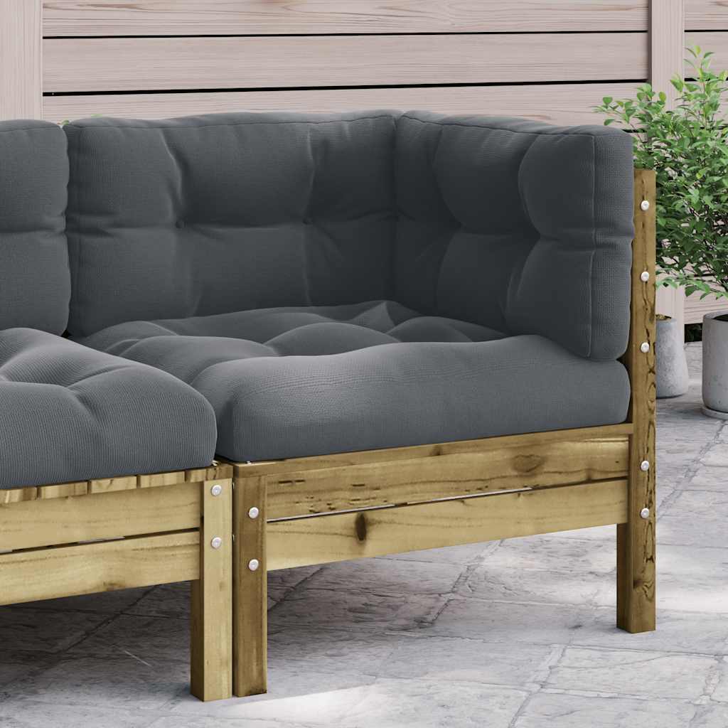 8721012078970_m_en_hd_1 vidaXL Garden Sofa Corner with Cushions Impregnated Wood Pine - Image 1