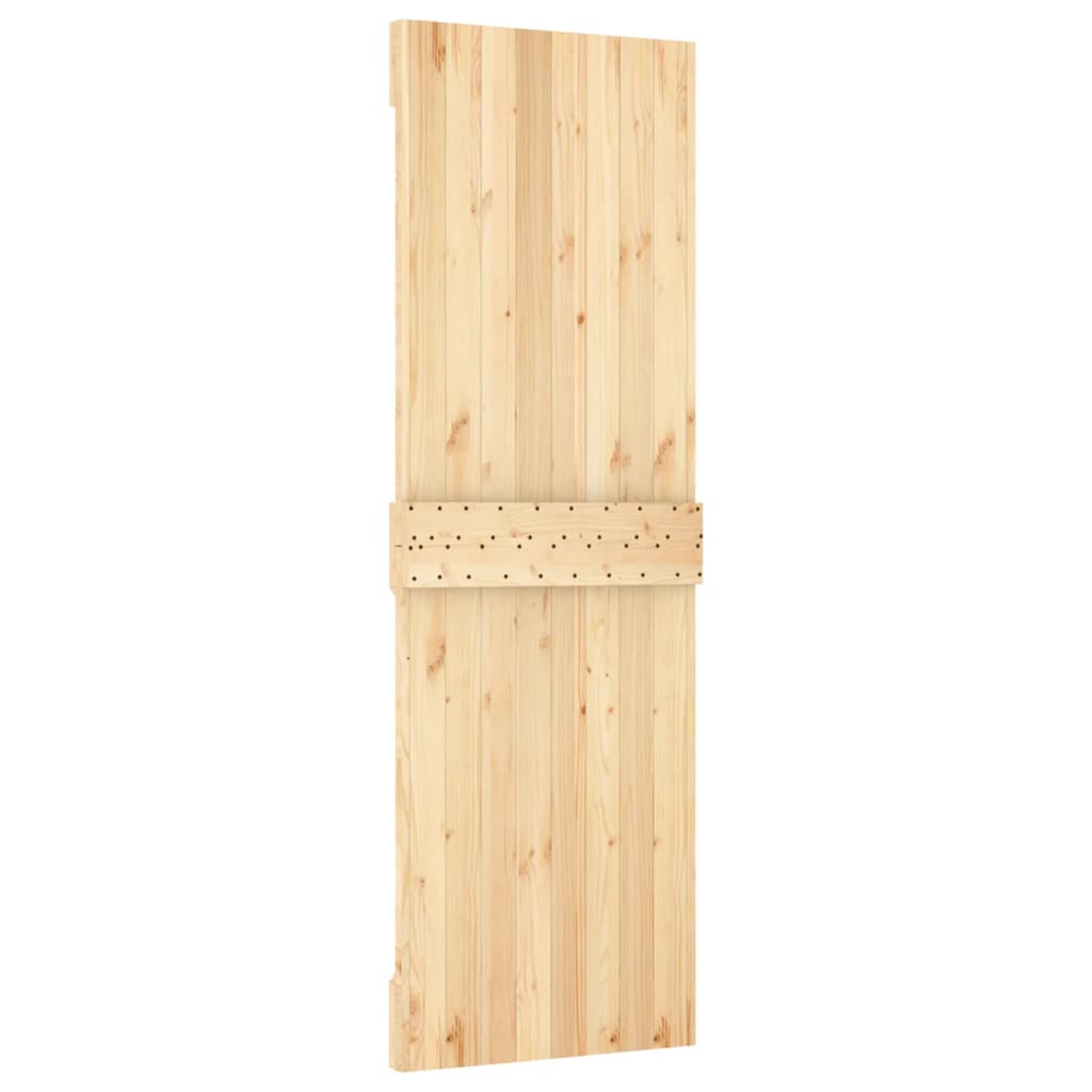 8721012080713_g_en_hd_2 vidaXL Sliding Door with Hardware Set 70x210 cm Solid Wood Pine - Image 4